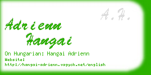 adrienn hangai business card